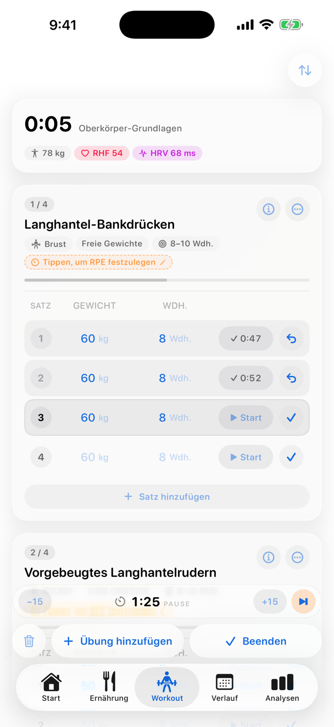 Jeder Satz, Handy oder Uhr