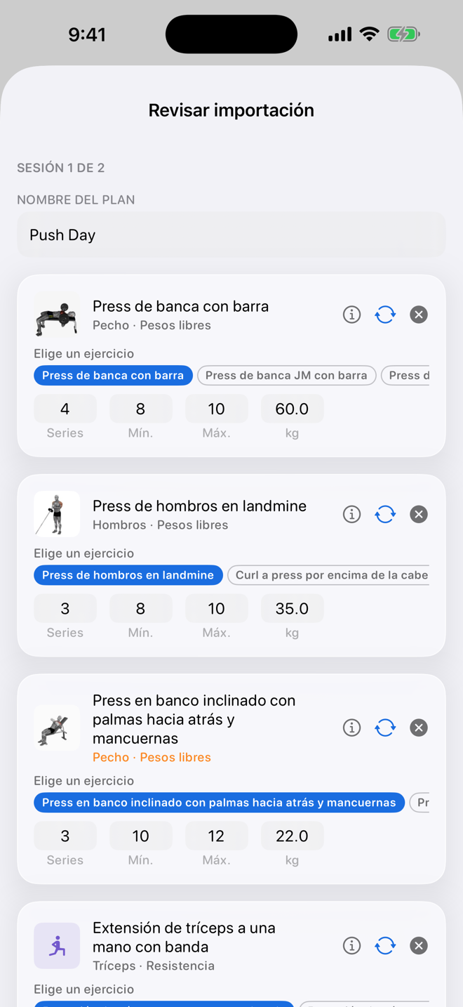 Importa cualquier plan con IA
