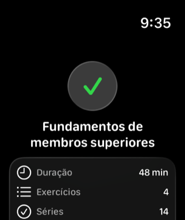 Feito para o Apple Watch